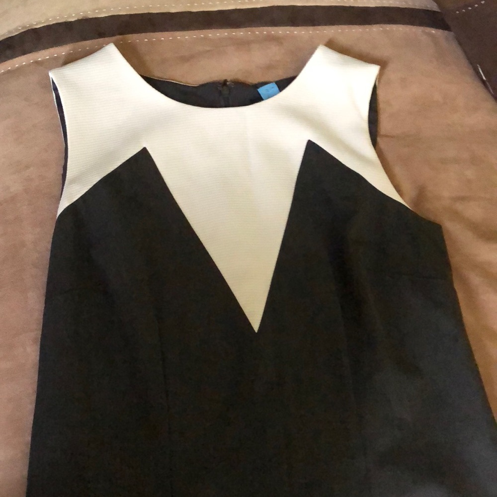 Grey and White dress